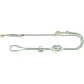 Soft Rope predlžovacie okrúhle tkané vodítko, S-XL: 2.00 m/ 10 mm, šalvia/mäta