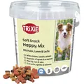 Ďalší obrázok produktu Soft Snack Happy MIX - kura, jahňacie, losos, kýblik 500 g