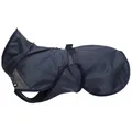 Ďalší obrázok produktu Softshellová bunda ASTON, tmavomodrá/sivá - DOPREDAJ XS:30cm, hruď:26-44cm, krk:28cm