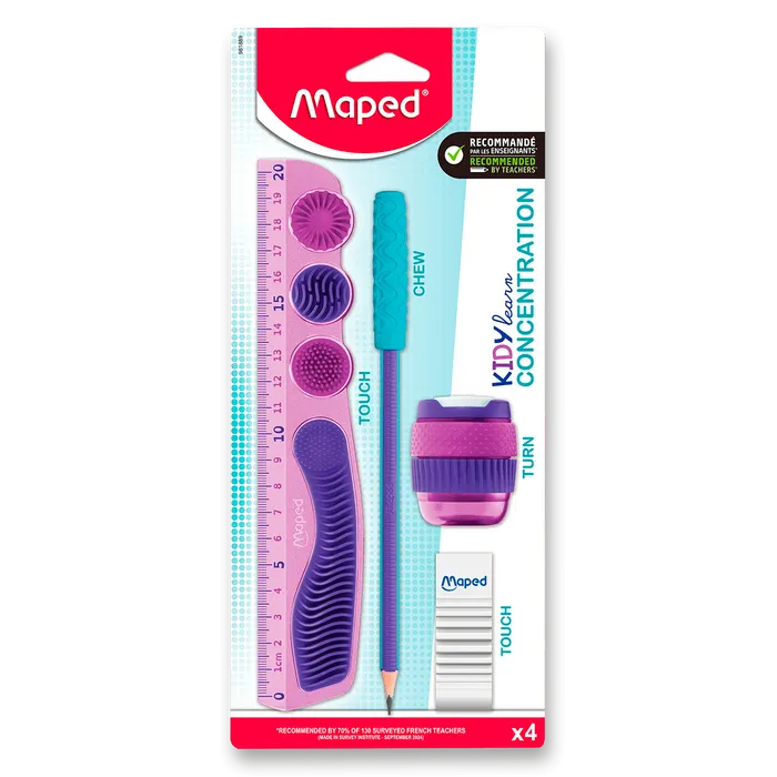 Hlavný obrázok produktu Souprava Maped Kidy Learn Concentration - 4 ks, blistr