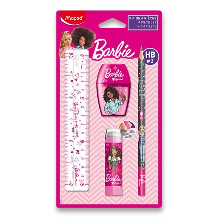 Hlavný obrázok produktu Souprava Mini Stationery Barbie 4dílná souprava