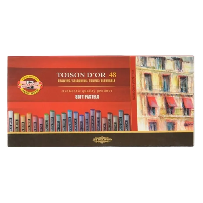 Hlavný obrázok produktu Souprava pastelů prašných uměleckých TOISON D'OR 8516 48ks KOH-I-NOOR