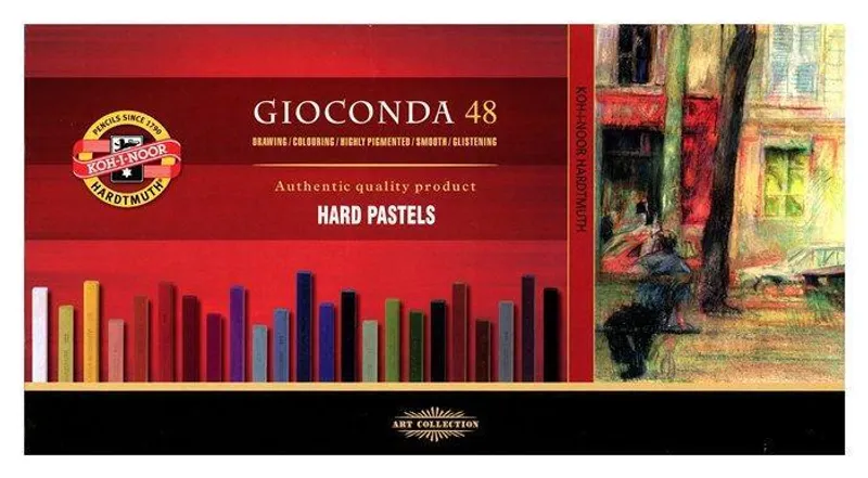 Hlavný obrázok produktu Souprava pastelů tvrdých uměleckých GIOCONDA 8116 48ks KOH-I-NOOR