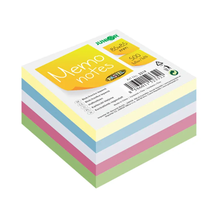 Hlavný obrázok produktu Špalíček barevný lepený 8,5x8,5x4,5