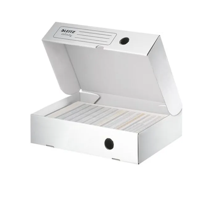 Hlavný obrázok produktu Speciální horizontální archivační krabice Leitz Infinity 80 mm, Bílá