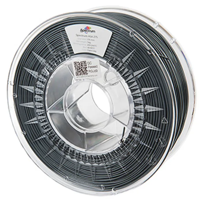 Hlavný obrázok produktu Spectrum 3D filament, ASA 275, 1,75mm, 1000g, 80301, dark grey