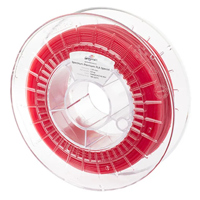 Hlavný obrázok produktu Spectrum 3D filament, PLA, 1,75mm, 500g, 80171, thermoactive red