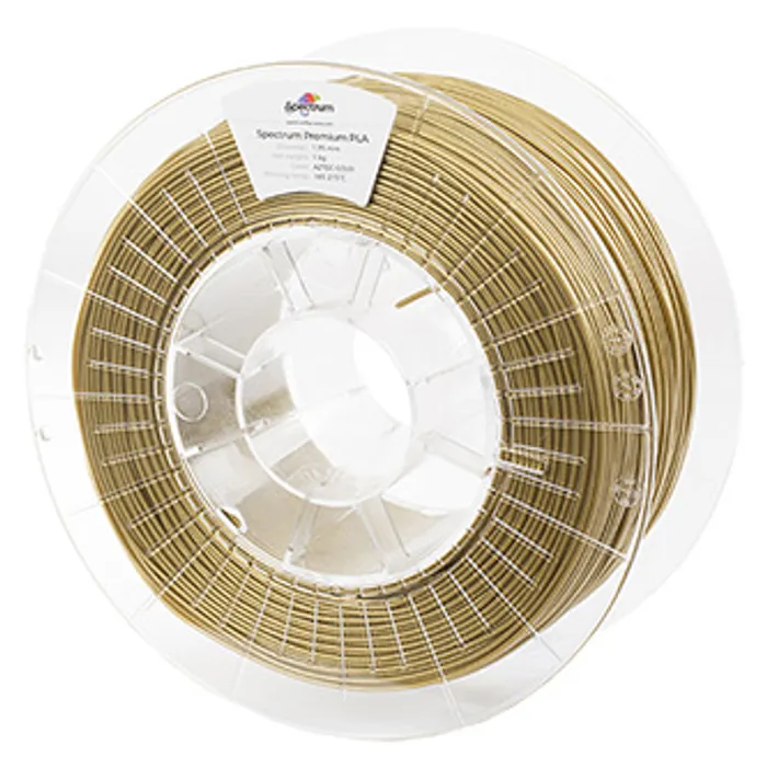 Hlavný obrázok produktu Spectrum 3D filament, PLA Glitter, 1,75mm, 1000g, 80185, aztec gold