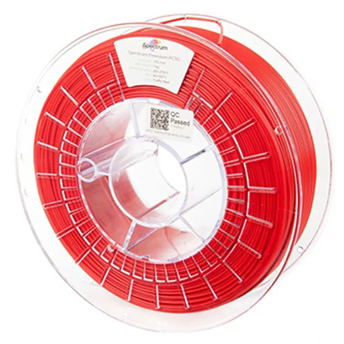 Hlavný obrázok produktu Spectrum 3D filament, Premium PCTG, 1,75mm, 1000g, 80657, traffic red