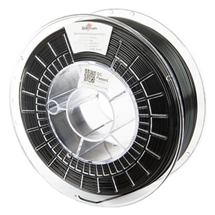 Hlavný obrázok produktu Spectrum 3D filament, Premium PCTG, 1,75mm, 1000g, 80665, traffic black