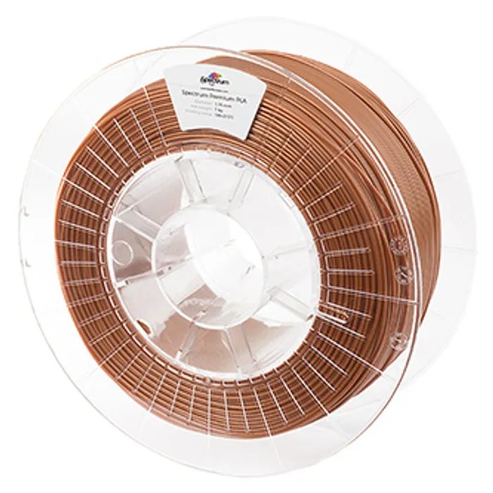Hlavný obrázok produktu Spectrum 3D filament, Premium PLA, 1,75mm, 1000g, 80013, rust copper