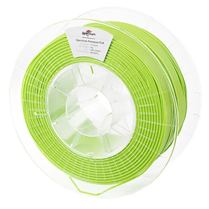 Hlavný obrázok produktu Spectrum 3D filament, Premium PLA, 1,75mm, 1000g, 80014, lime green