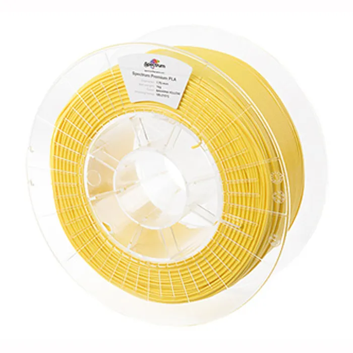 Hlavný obrázok produktu Spectrum 3D filament, Premium PLA, 1,75mm, 1000g, 80020, bahama yellow