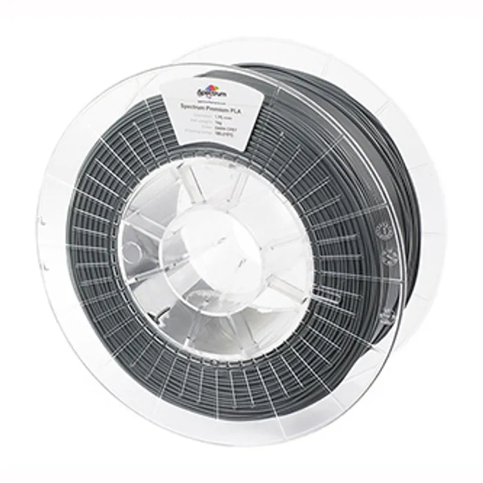 Hlavný obrázok produktu Spectrum 3D filament, Premium PLA, 1,75mm, 1000g, 80045, dark grey