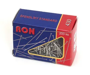 Špendlíky standard 200 ks RON 430