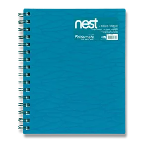 Špirálový blok FolderMate Nest modrý