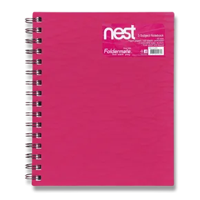 Špirálový blok FolderMate Nest ružový