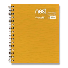 Špirálový blok FolderMate Nest zlatožltý
