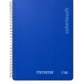 Ďalší obrázok produktu Spirálový zošit "i-Note", 18,5x24, čistý, 90 listov, modrý, MITAMA 62278-90214