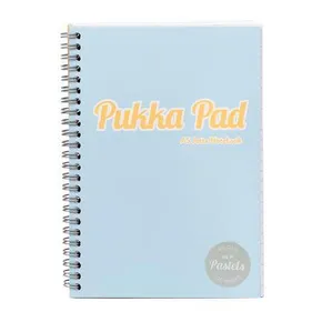 Spirálový zošit "Pastel Jotta Pad", mix, A5, linajkovaný, 100 listov, PUKKA PAD 2011-PST