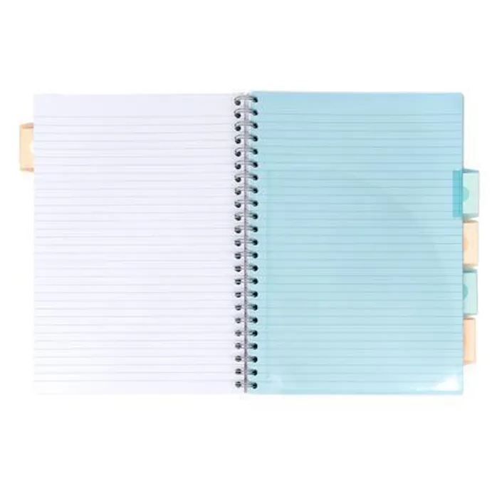 Hlavný obrázok produktu Spirálový sešit "Pastel project book", mix, A4, linkovaný, 100 listů, PUKKA PAD 2012-PST