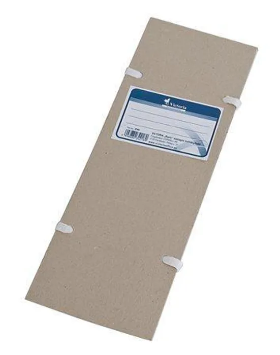 Hlavný obrázok produktu Spisové desky "Basic", s tkanicí, 110x310 mm, VICTORIA [20 ks]