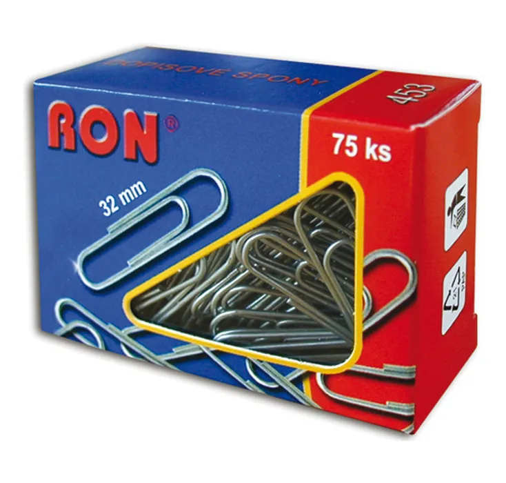 Hlavný obrázok produktu spony dopisní 32mm-453/75ks