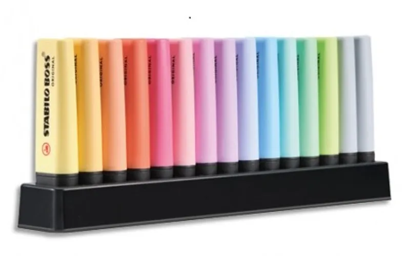 Hlavný obrázok produktu STABILO BOSS zvýrazňovač ORIGINAL Pastel 15 ks Deskset