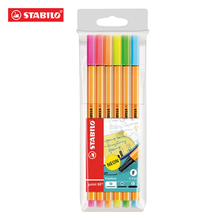 Hlavný obrázok produktu STABILO point 88 6 ks Sada "Neon"