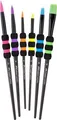 Faber-Castell Soft Touch Black kefy - 6 ks