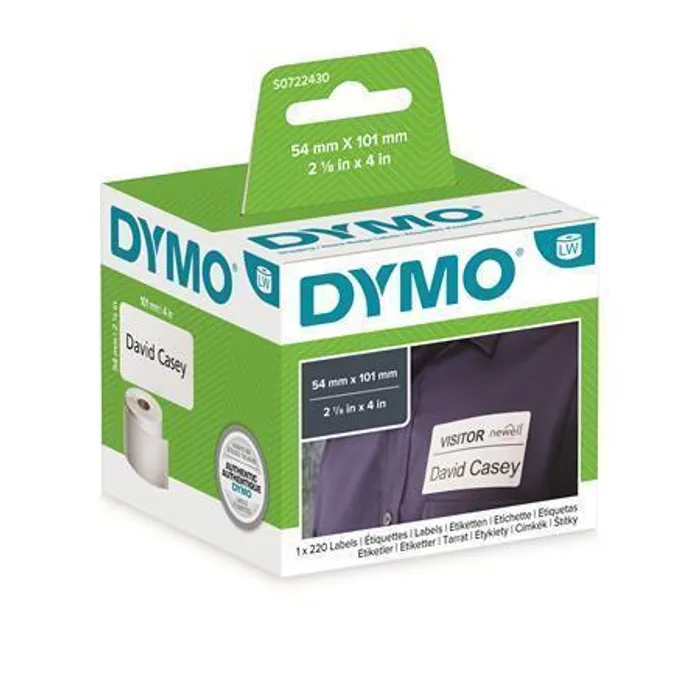 Hlavný obrázok produktu Štítky pro LW štítkovač, 101x54 mm, 220 ks, DYMO