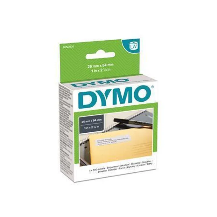 Hlavný obrázok produktu Štítky pro LW štítkovač, 54x25 mm, 500 ks, DYMO