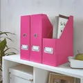 Stojan na časopisy Leitz Click & Store, Ružová