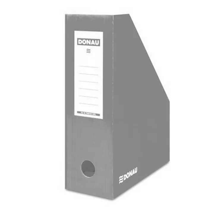 Hlavný obrázok produktu Stojan na časopisy, modrý, karton, 100 mm, DONAU