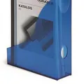 Ďalší obrázok produktu Stojan na katalogy Durable Basic transparentní,transp. modrá