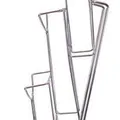 Ďalší obrázok produktu Stojan na katalógy, strieborný, nástenný, A4, 21 oddielov, ALBA