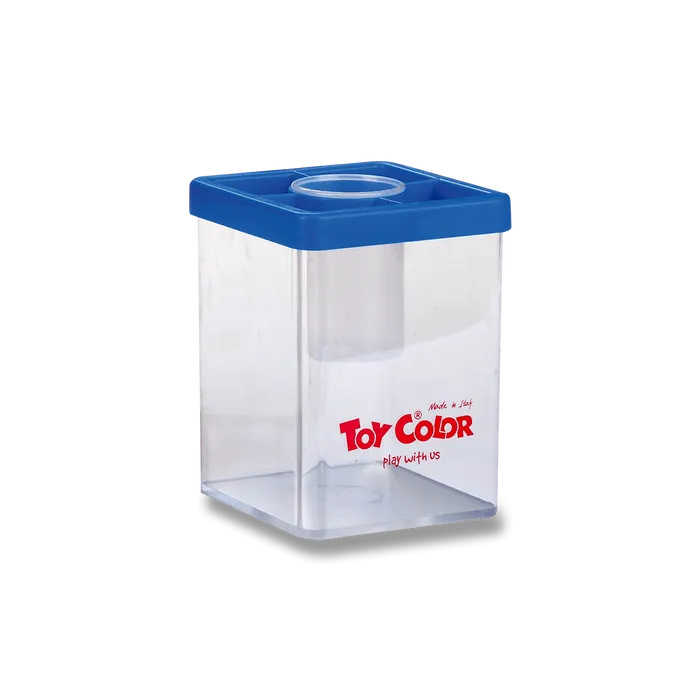 Hlavný obrázok produktu Stojánek na vodu Toy Color transparentní s víčkem, mix barev