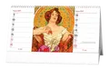 Stolný 14-dňový kalendár - Alfons Mucha 2027