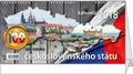 Stolný kalendár 100 rokov od vzniku československého štátu