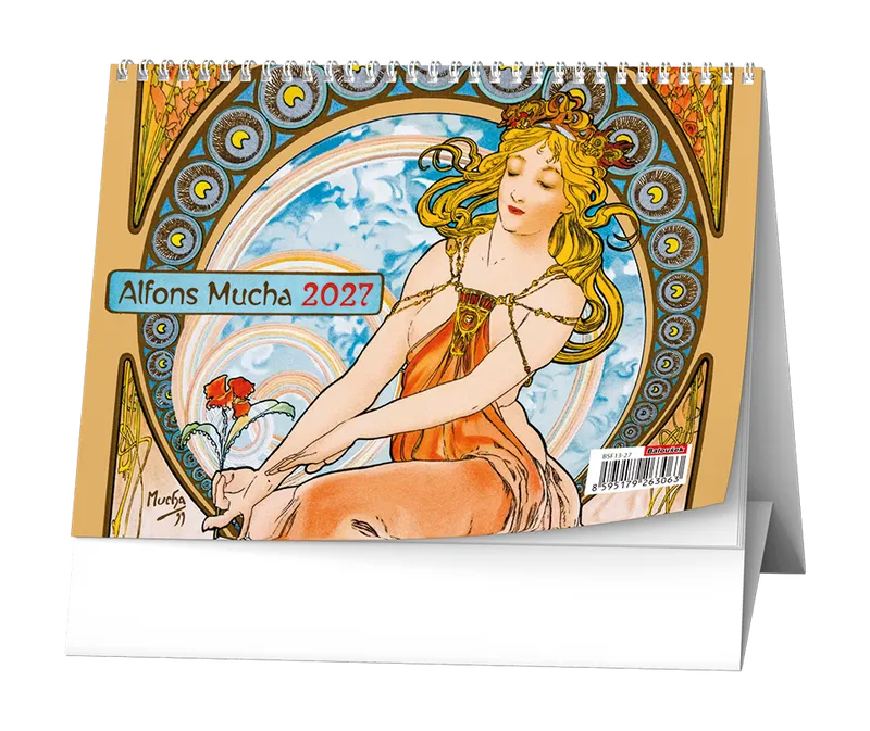 Hlavný obrázok produktu Stolní kalendář - Alfons Mucha 2027