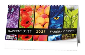 Stolný kalendár - Farebný svet