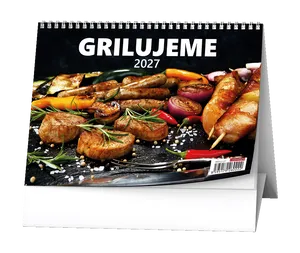 Kalendár na stôl - Grilujeme