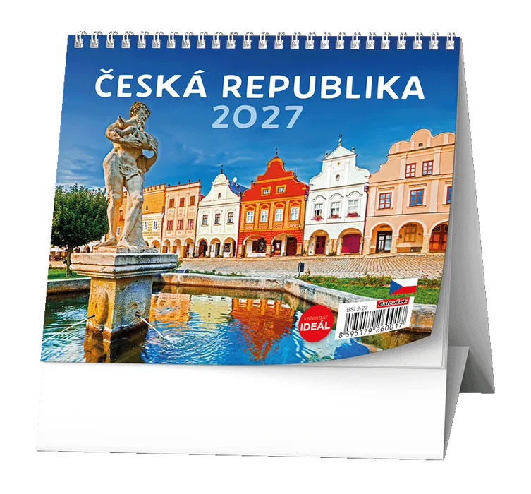 Hlavný obrázok produktu Stolní kalendář - IDEÁL - Česká republika