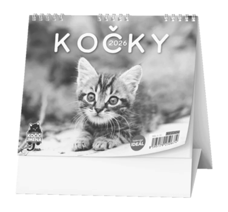 Hlavný obrázok produktu Stolní kalendář - IDEÁL - Kočky /s kočičími jmény/