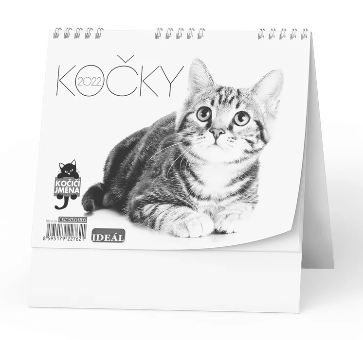 Hlavný obrázok produktu Stolní kalendář - IDEÁL - Kočky /s kočičími jmény/