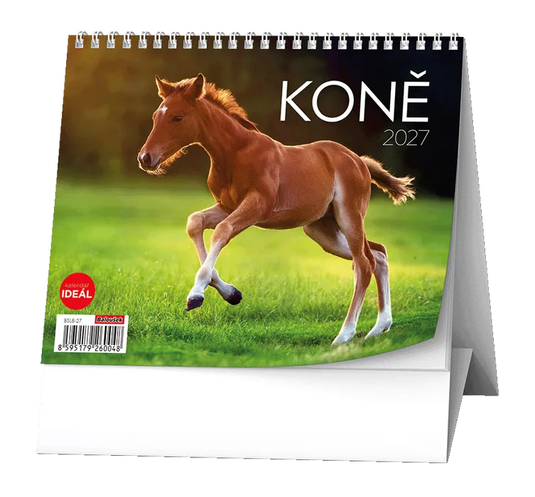 Hlavný obrázok produktu Stolní kalendář - IDEÁL - Koně