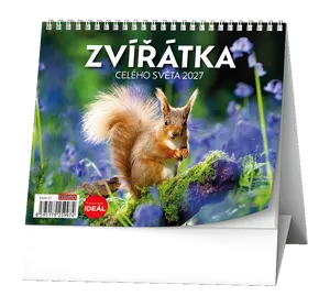 Stolný kalendár - IDEÁL - Zvieratká celého sveta