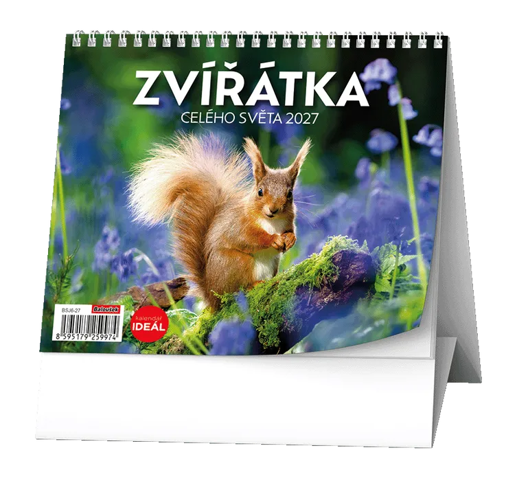Hlavný obrázok produktu Stolní kalendář - IDEÁL - Zvířátka celého světa
