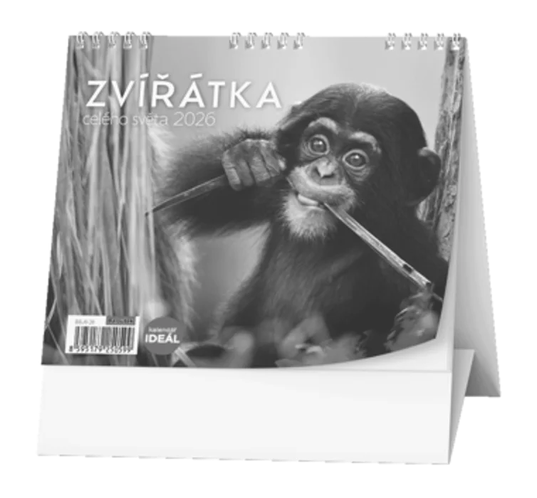 Hlavný obrázok produktu Stolní kalendář - IDEÁL - Zvířátka celého světa