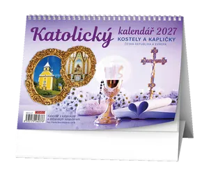 Stolový kalendár - Katolícky kalendár /kostoly a kaplnky/